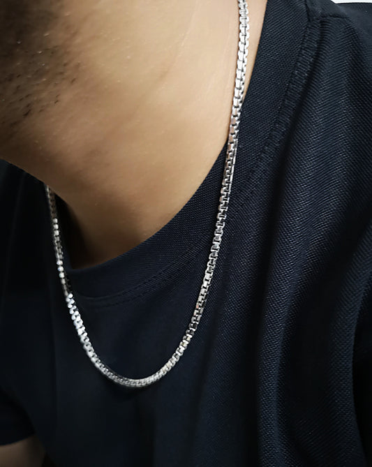 Royal Rope Link 925 Silver Men's Chain