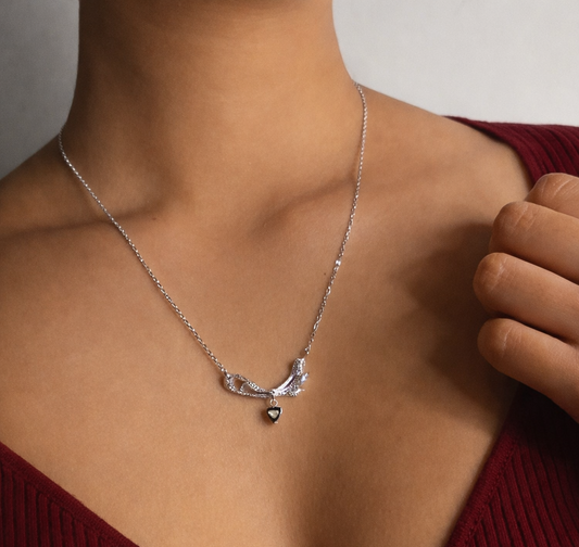 Forever Knot 925 Pure Silver Pendant for Women