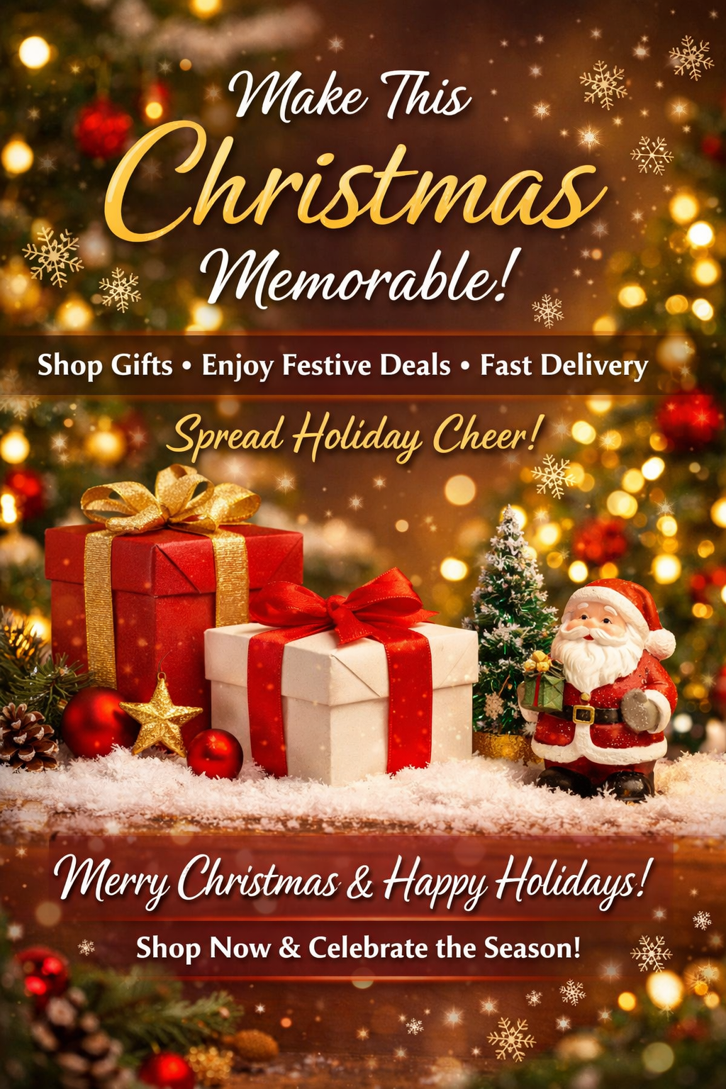 🎄 Christmas Is Almost Here – Make This Season Extra Special! 🎁
