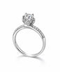 Sparkling solitaire Silver 925 Ring For Women