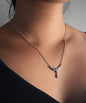 Elegant 925 Pure Silver Necklace with Heart Charm