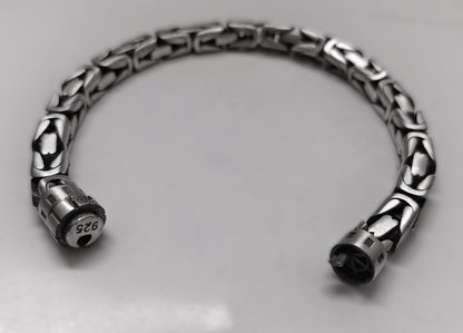 The Viking Forge Men's 925 Silver Bracelet