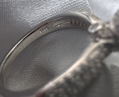 Sparkling solitaire Silver 925 Ring For Women