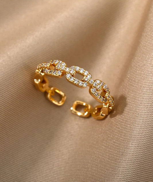 Modern Simplicity With A Personal Touch Anti-Oxidant Ring For Female