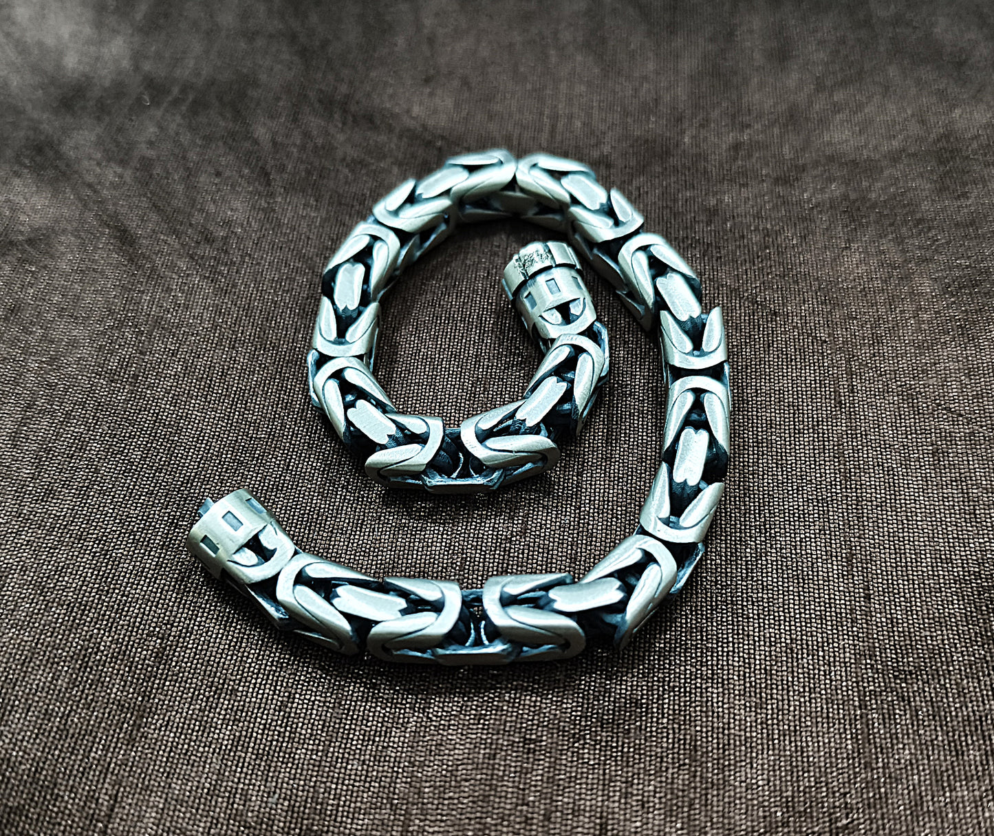 The Viking Forge Men's 925 Silver Bracelet