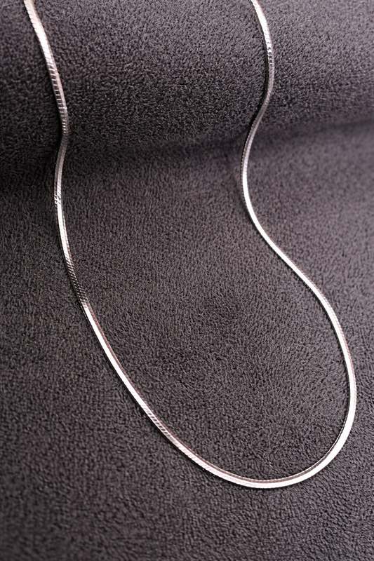 Royal Spike Italian Pure 925 Silver Chain