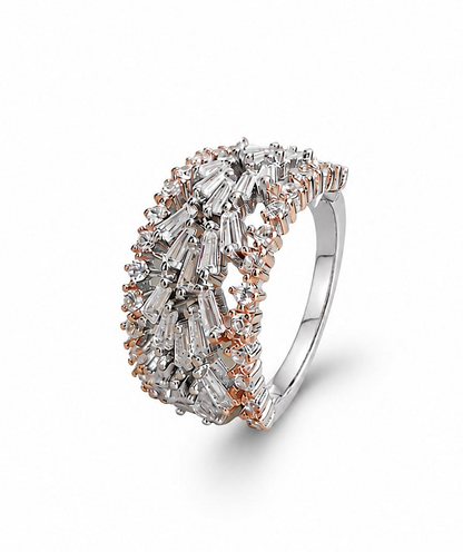 Moonlit Crown Silver 925 Ring For Women