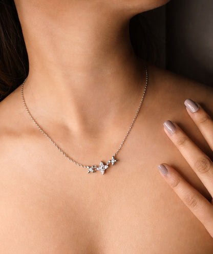 Starlume Silver Pendant Chain For Women