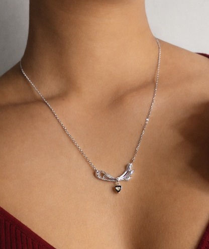 Forever Knot 925 Silver Pendant Chain For Women