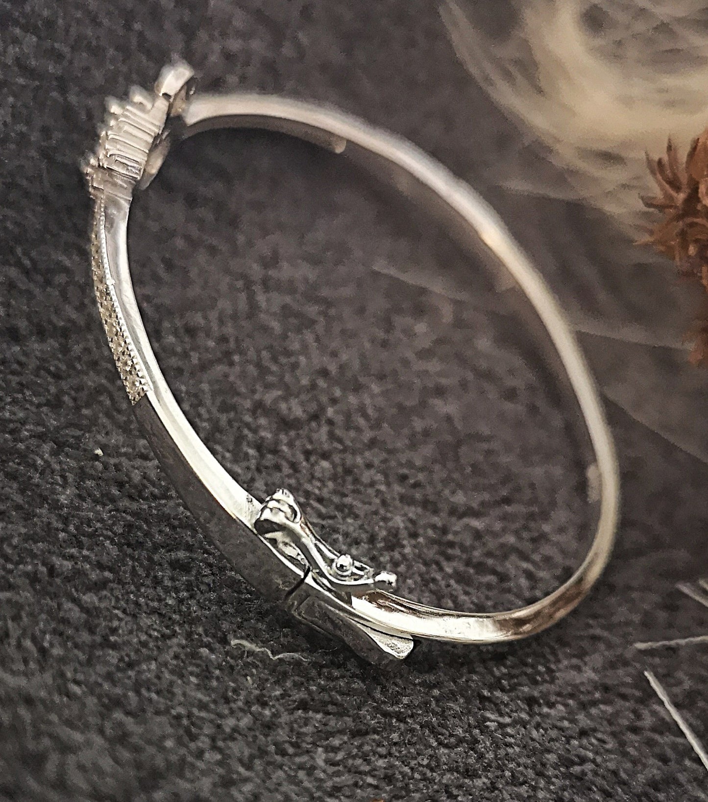 Women Lucky Swan Pure 925 Silver Bracelet by KAAVI JEWELLERRS