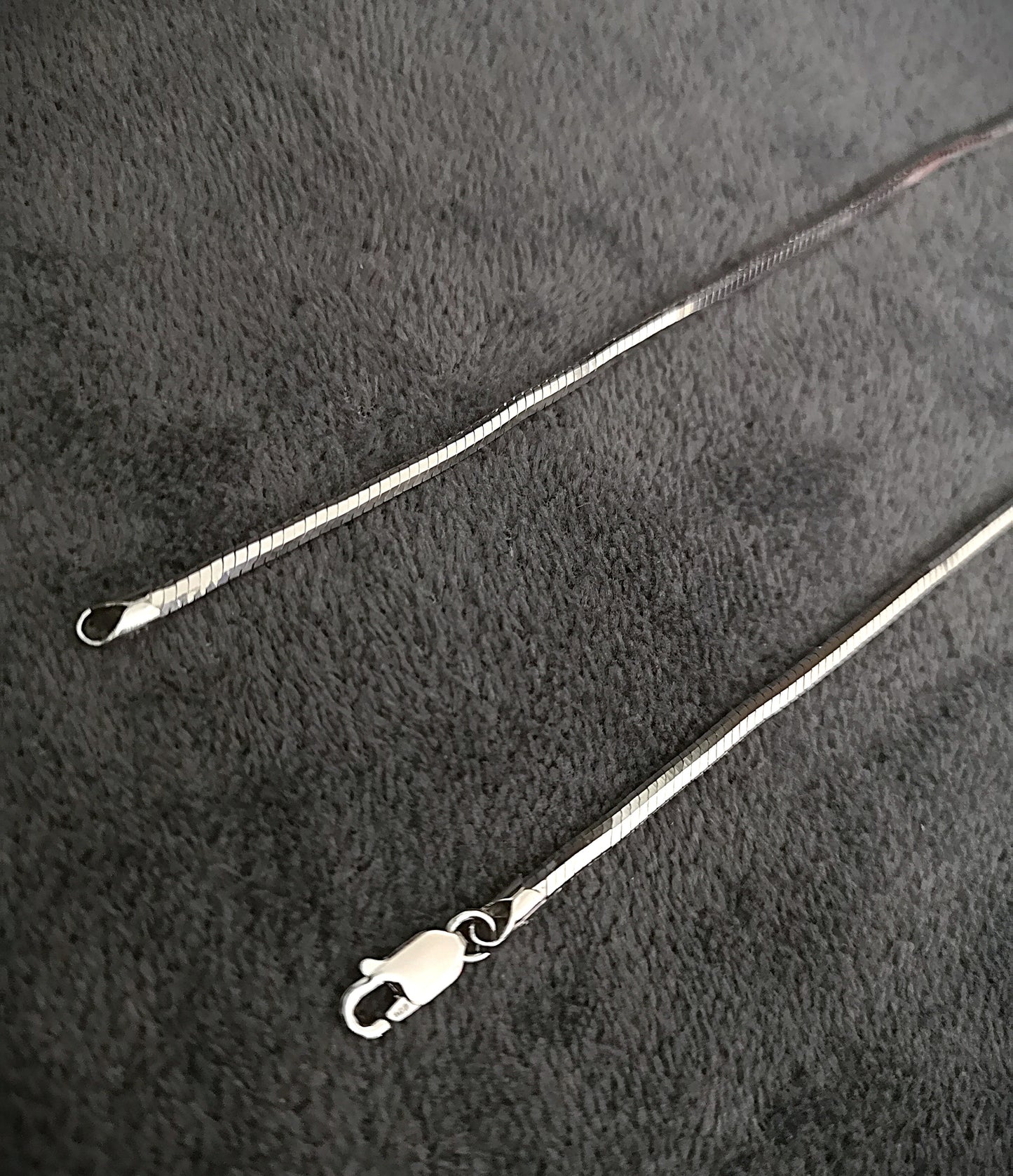 Royal Spike Italian Pure 925 Silver Chain