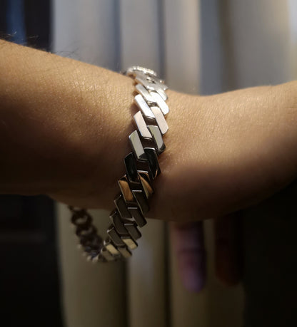 Men's Iced Out Cuban Link Bracelet