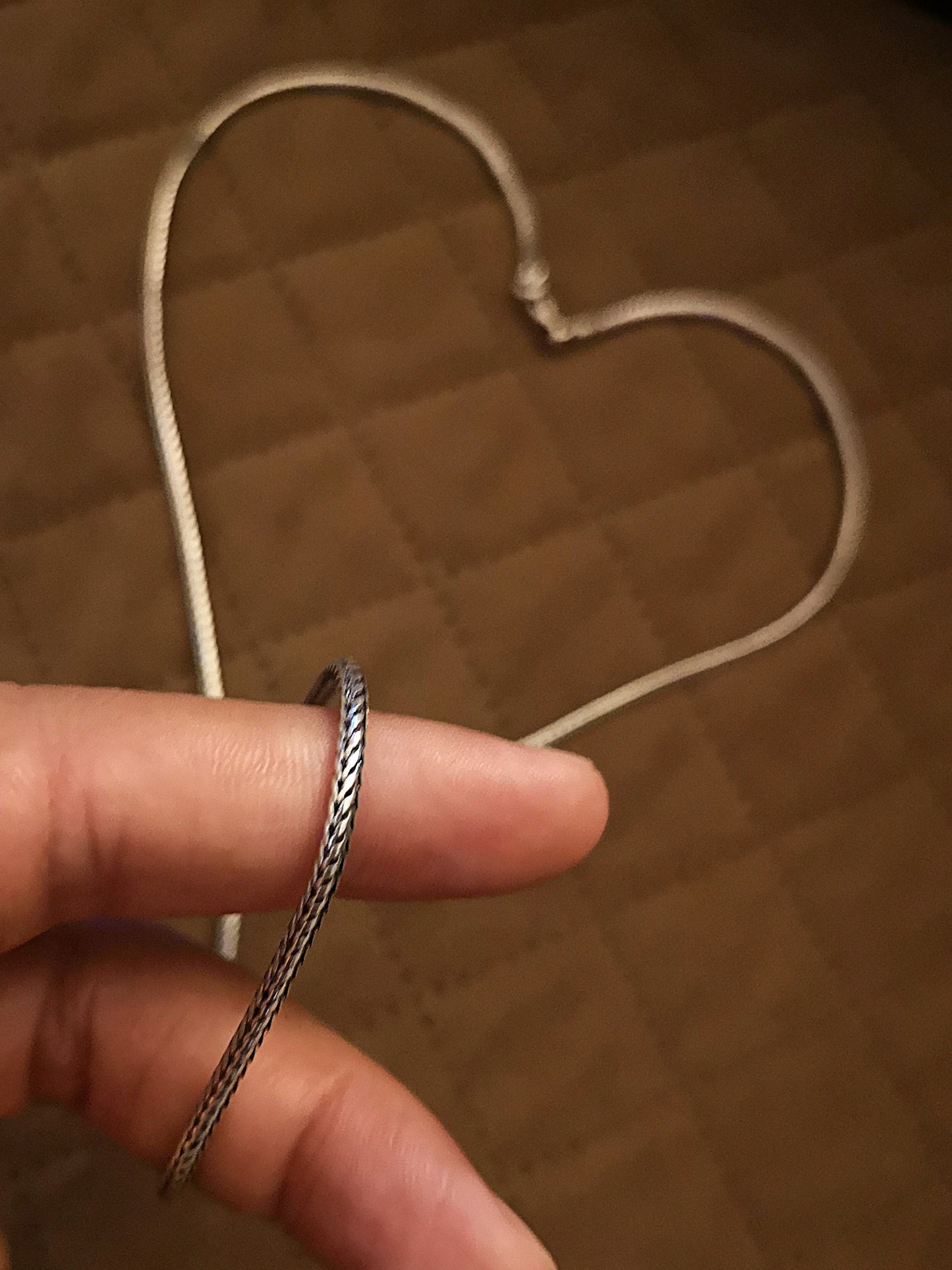 Fashion Frill Pure 925 Oxidized Silver Men's Chain