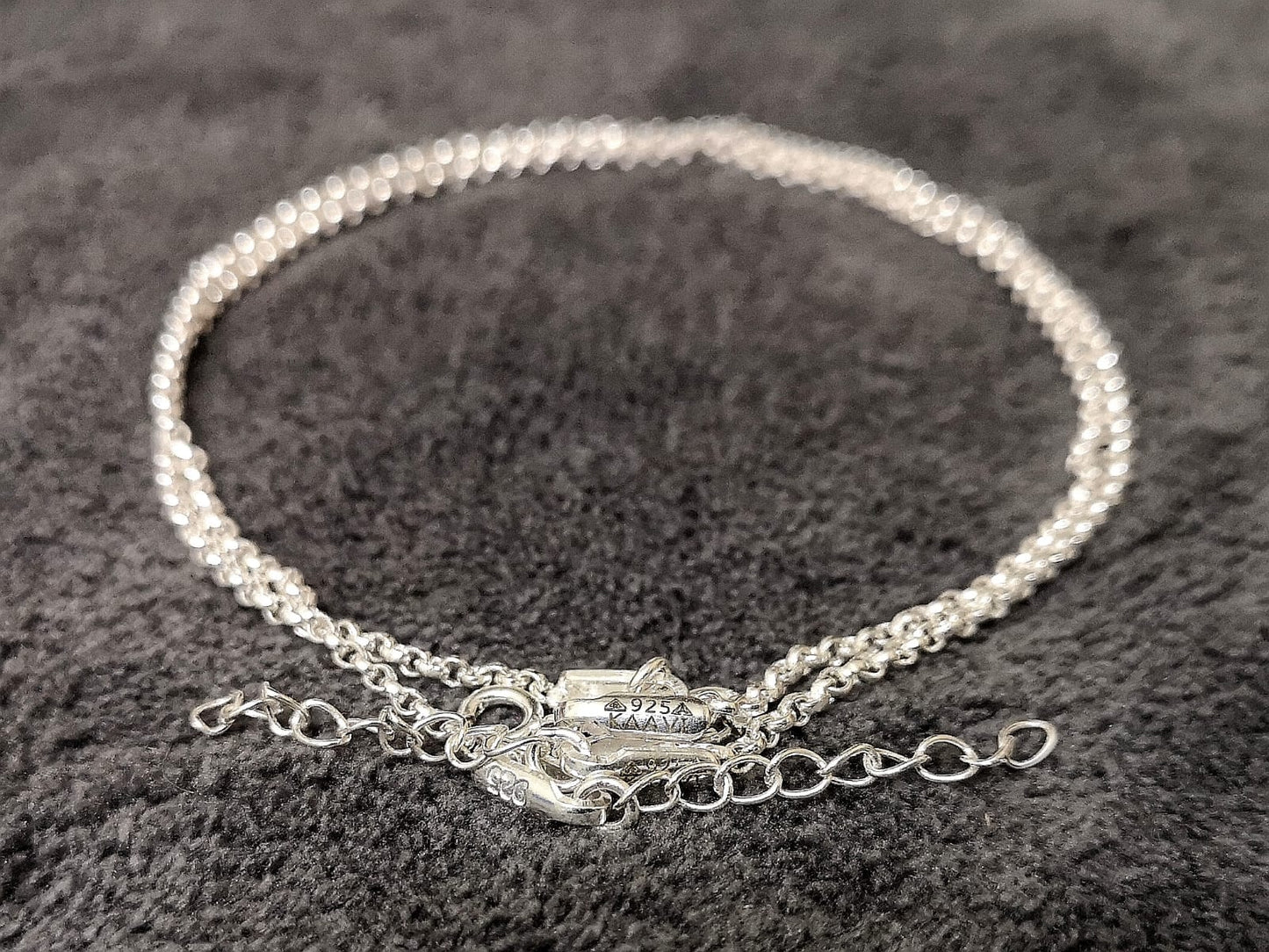 KAAVI-Woman's Magical 925 Pure Silver chain Anklet