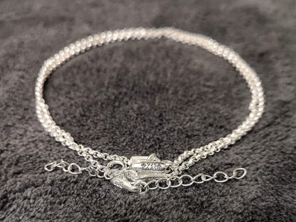 KAAVI-Woman's Magical 925 Pure Silver chain Anklet