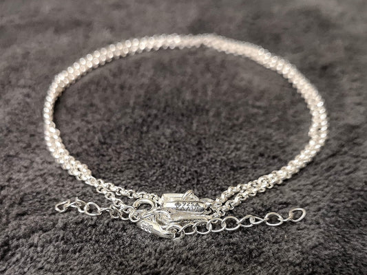 KAAVI-Woman's Magical 925 Pure Silver chain Anklet