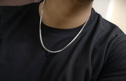 Royal Rope Link 925 Silver Men's Chain