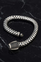 Men's Viper Crest Pure 925 Silver Turkish Bracelet