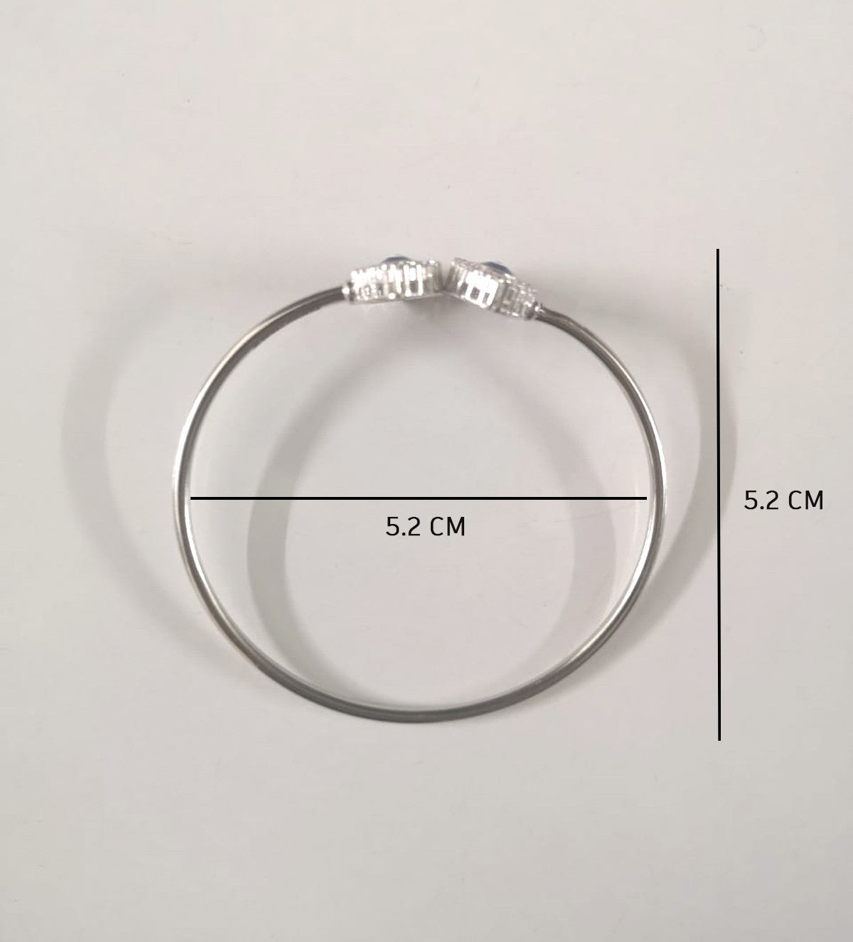 Women Pure 925 Silver Evil Eye Bracelet