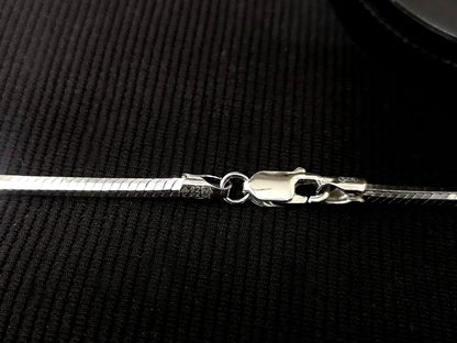 Royal Spike Italian Pure 925 Silver Chain