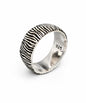 Zorvix Silver Ring Band For Men