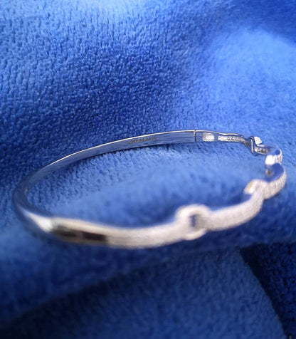 Women Floral Cuban Bracelet