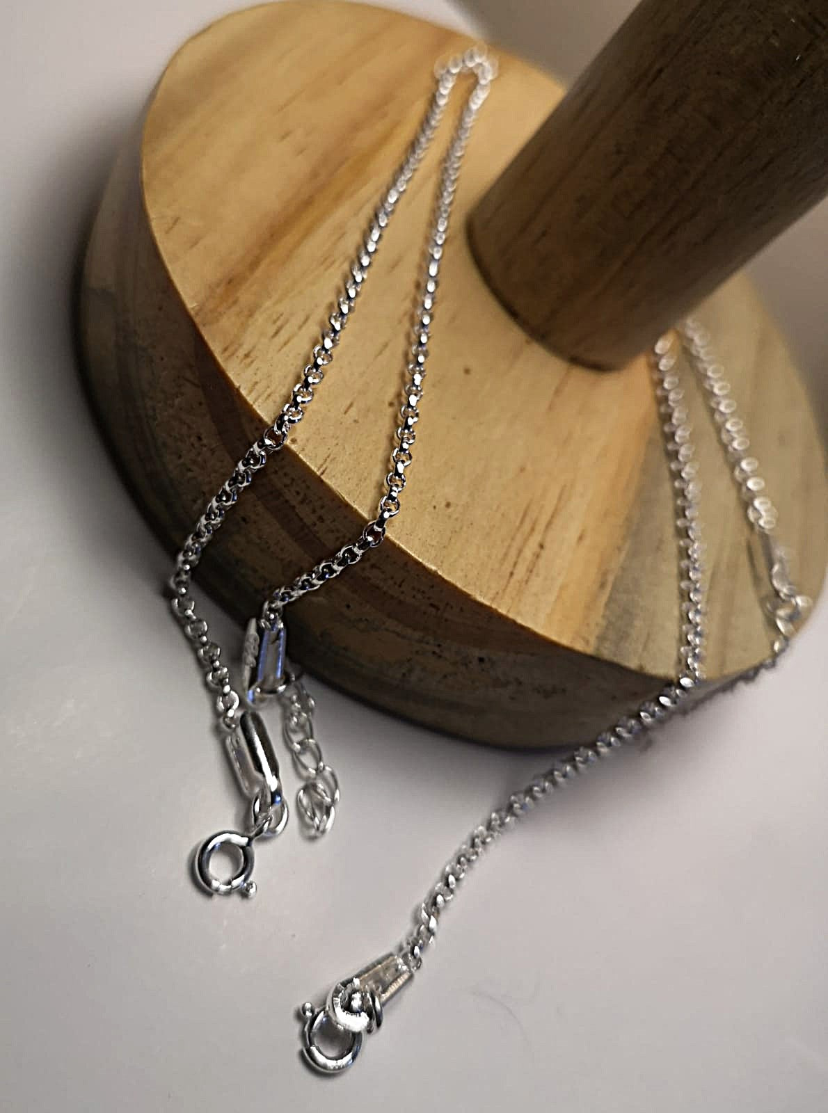 KAAVI-Woman's Magical 925 Pure Silver chain Anklet