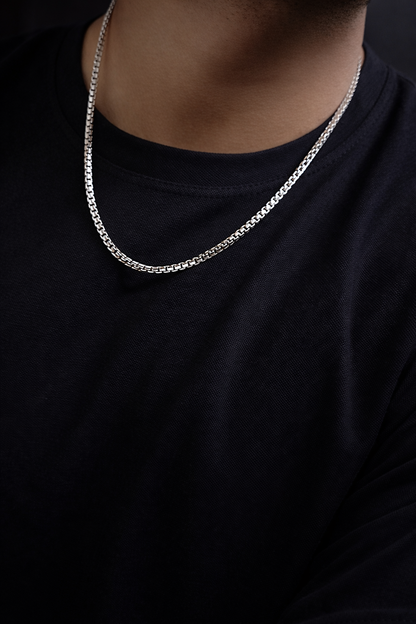 Royal Rope Link 925 Silver Men's Chain