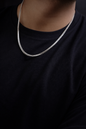 Royal Rope Link 925 Silver Men's Chain