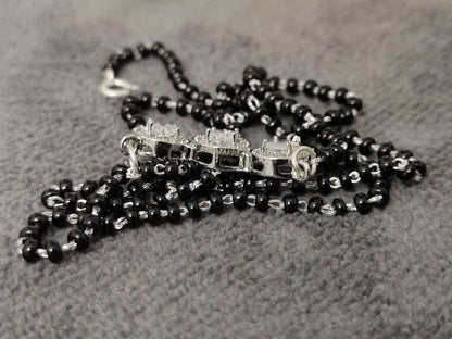 Eternal Bond 925 Silver Circle Women Mangalsutra