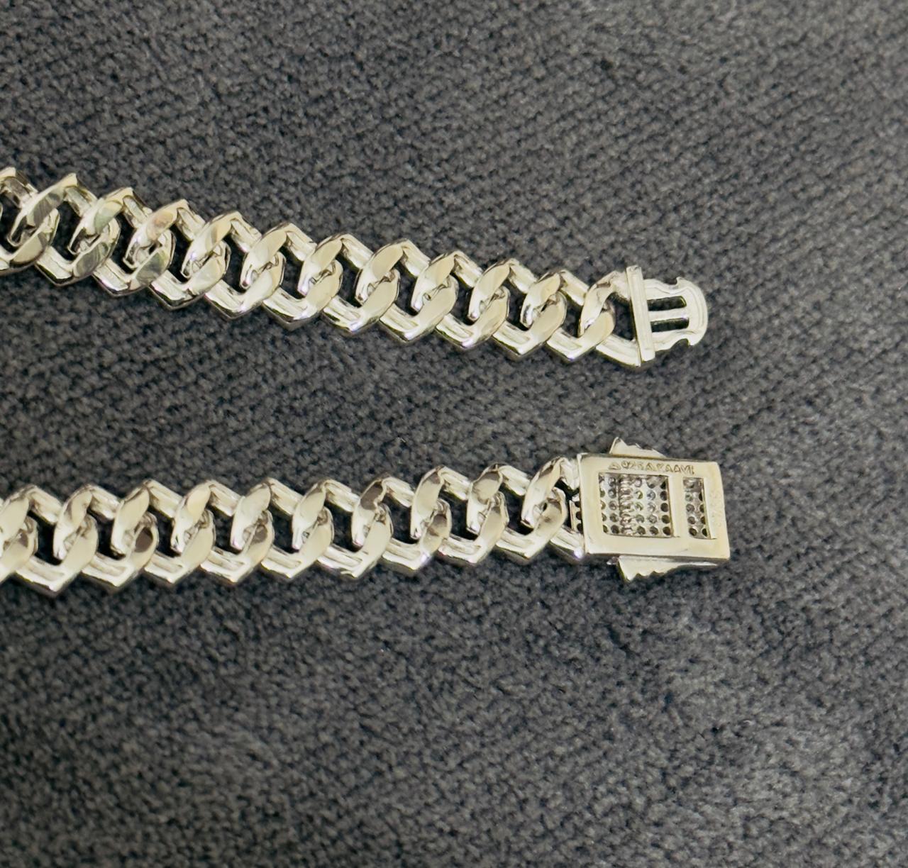Men's Iced Out Cuban Link Bracelet