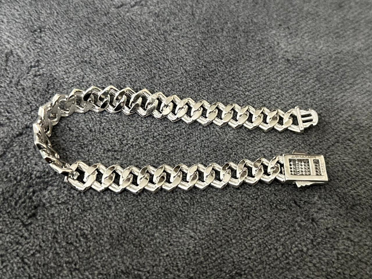 Men's Iced Out Cuban Link Bracelet