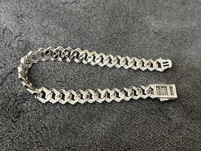 Men's Iced Out Cuban Link Bracelet