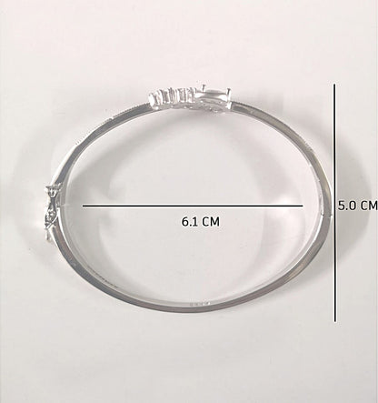 Women Lucky Swan Pure 925 Silver Bracelet by KAAVI JEWELLERRS