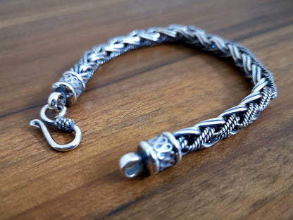 Antique Vintage Oxidised Bracelet For Men