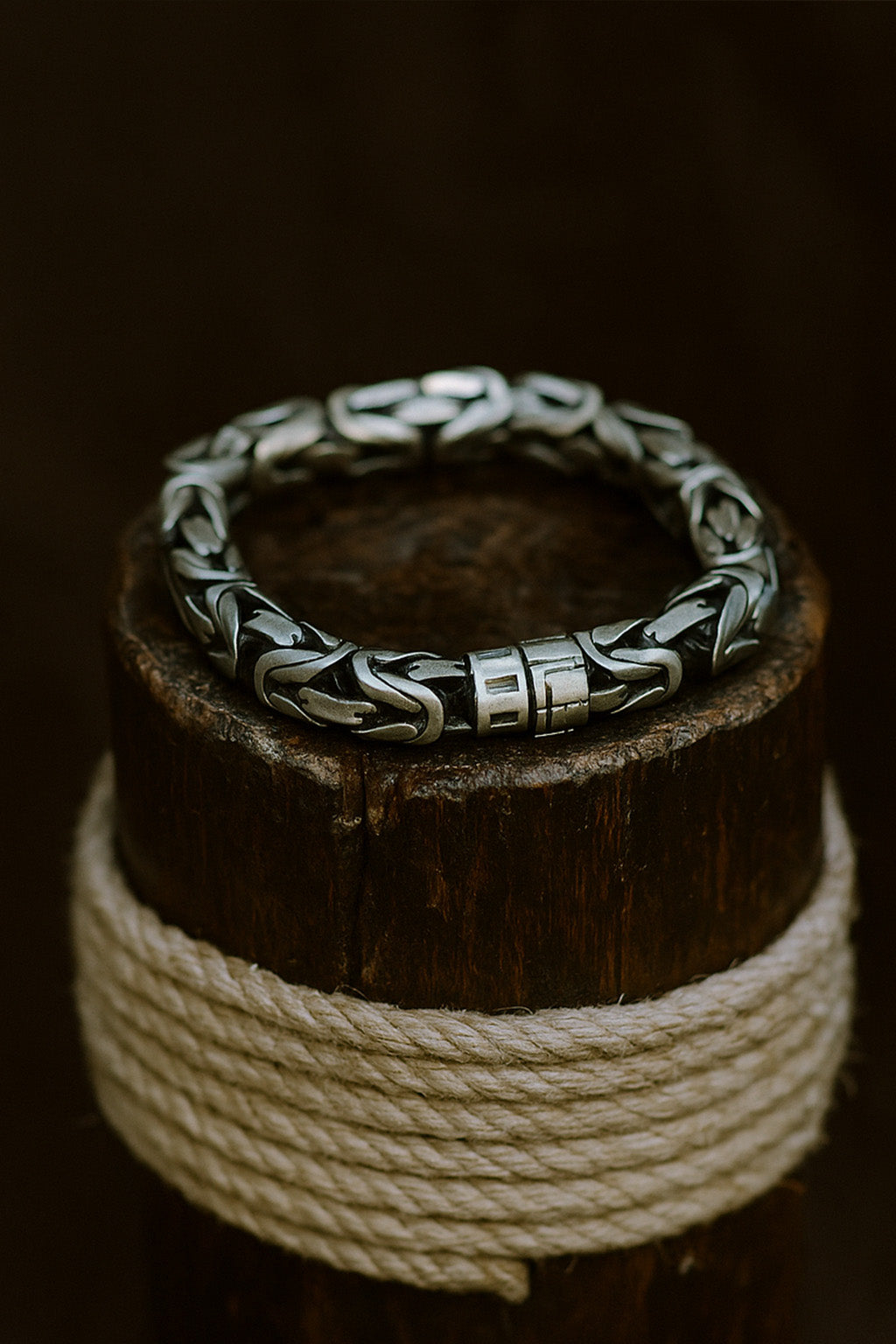 The Viking Forge Men's 925 Silver Bracelet