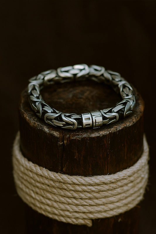 The Viking Forge Men's 925 Silver Bracelet