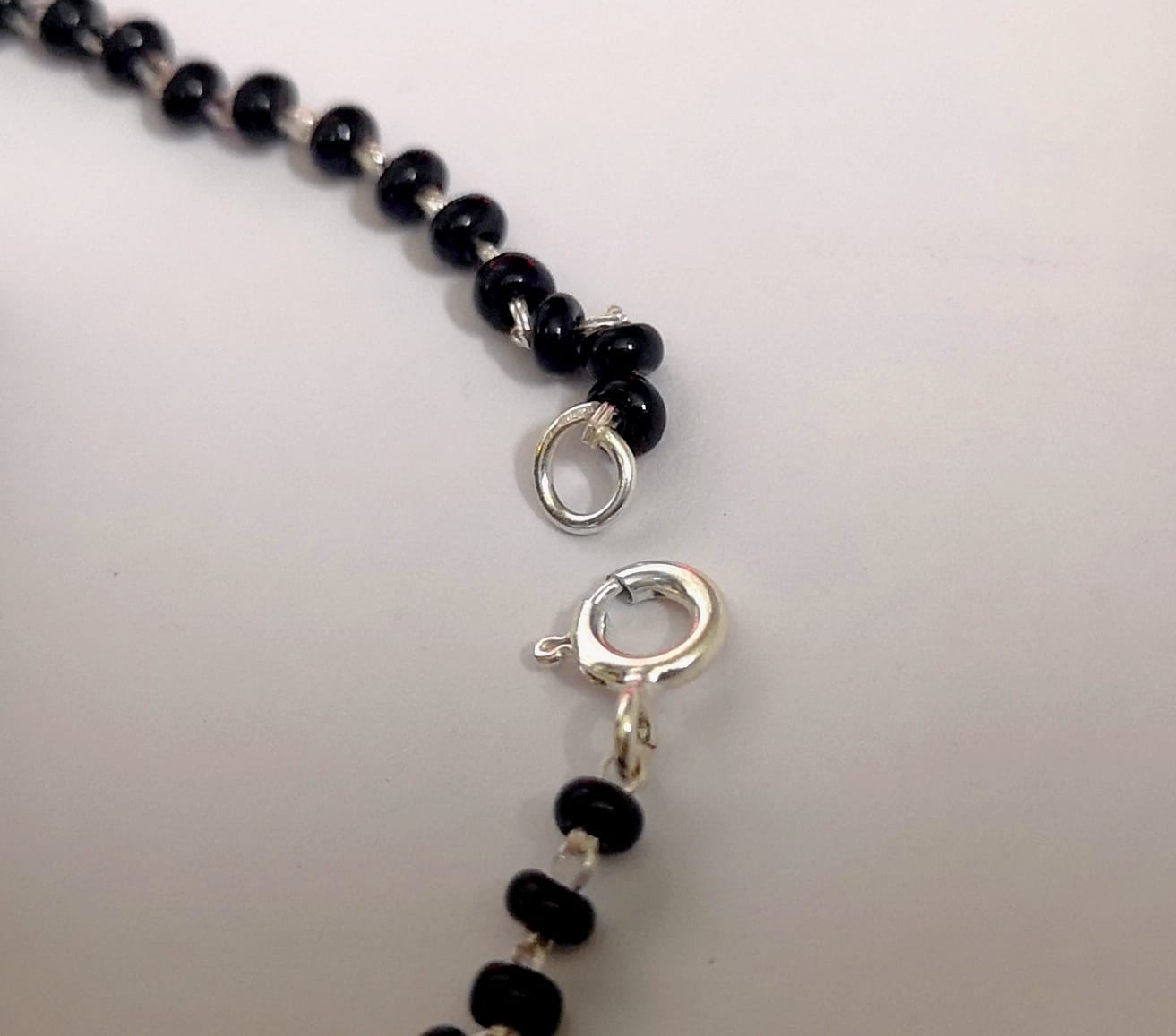 Eternal Bond 925 Silver Circle Women Mangalsutra