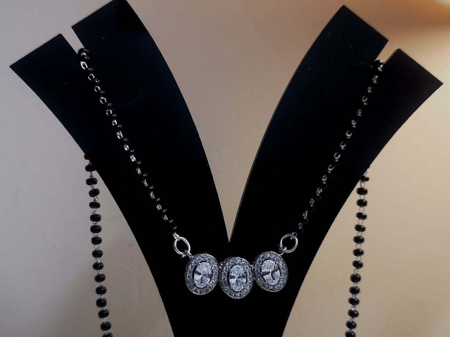 Eternal Bond 925 Silver Circle Women Mangalsutra