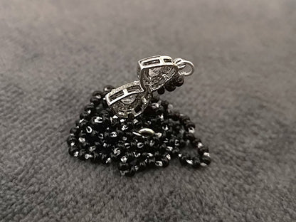 KAAVI Three Heart Mangalsutra Pure 925 Silver