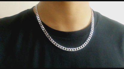 The Classic Sharp Stylish Curb 925 Chainn