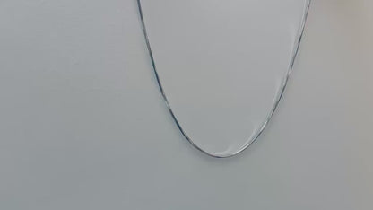 Royal Spike Italian Pure 925 Silver Chain